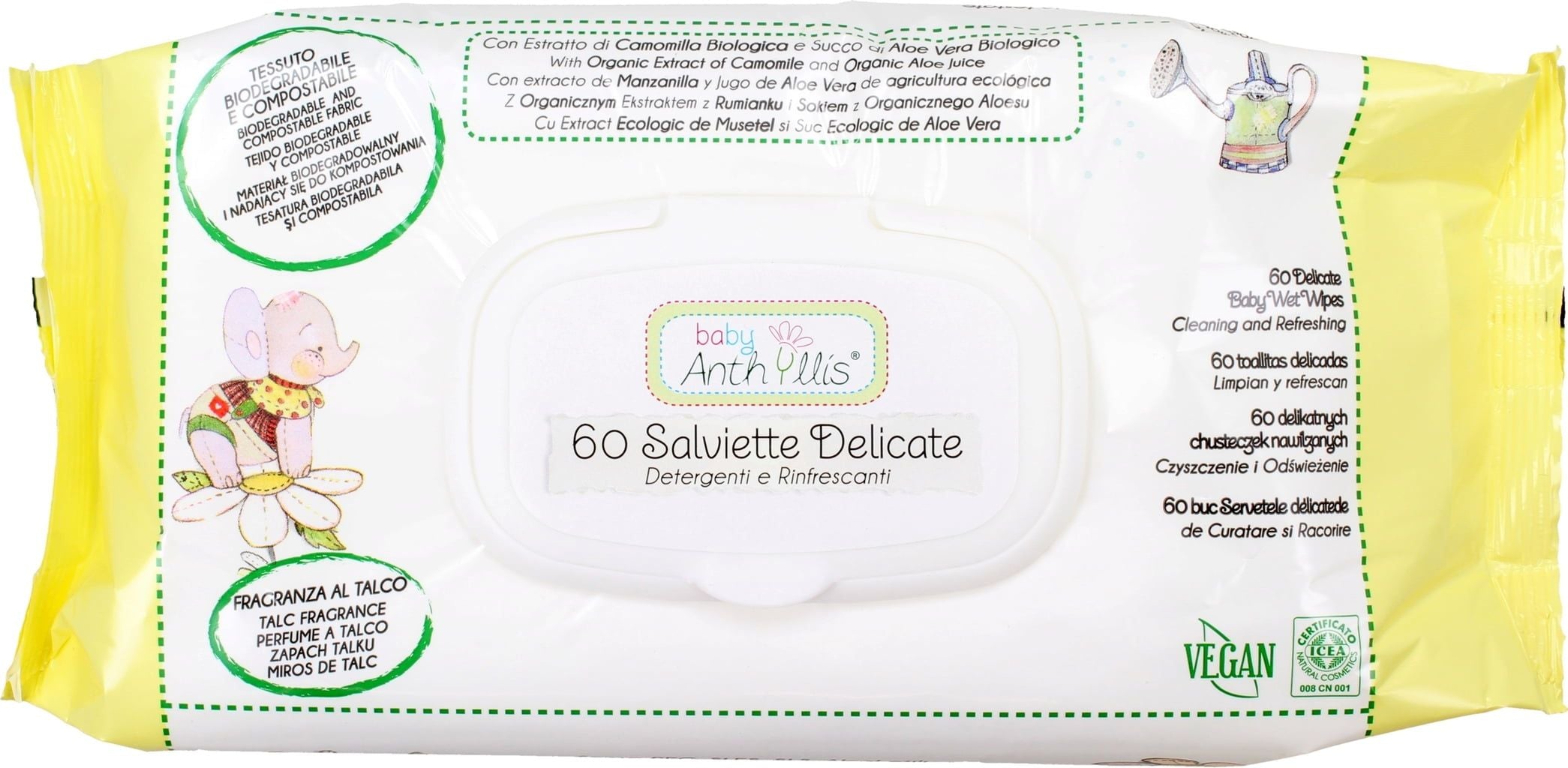 Anthyllis Baby - Salviette umidificate