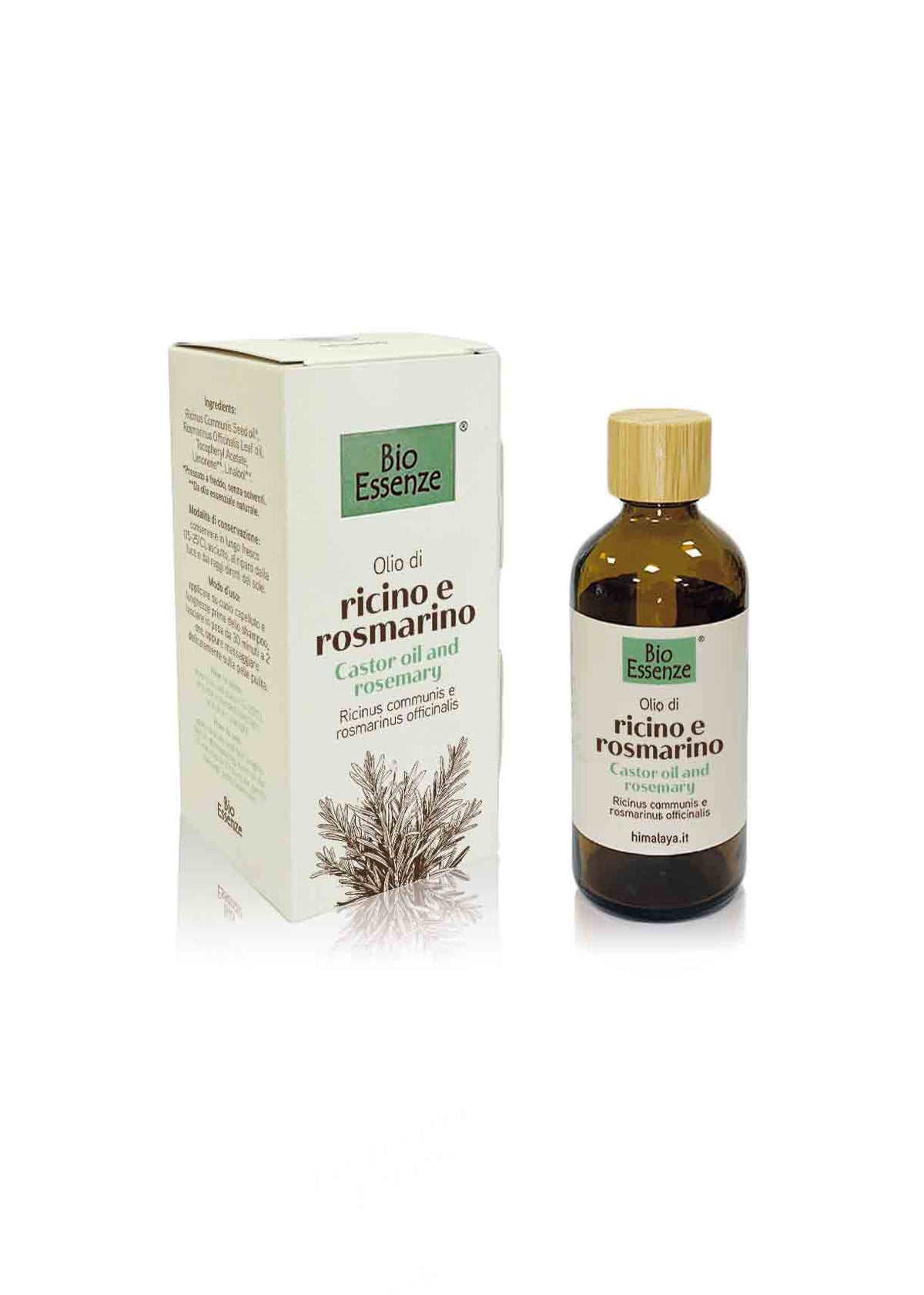 Olio di ricino e rosmarino 100 ml