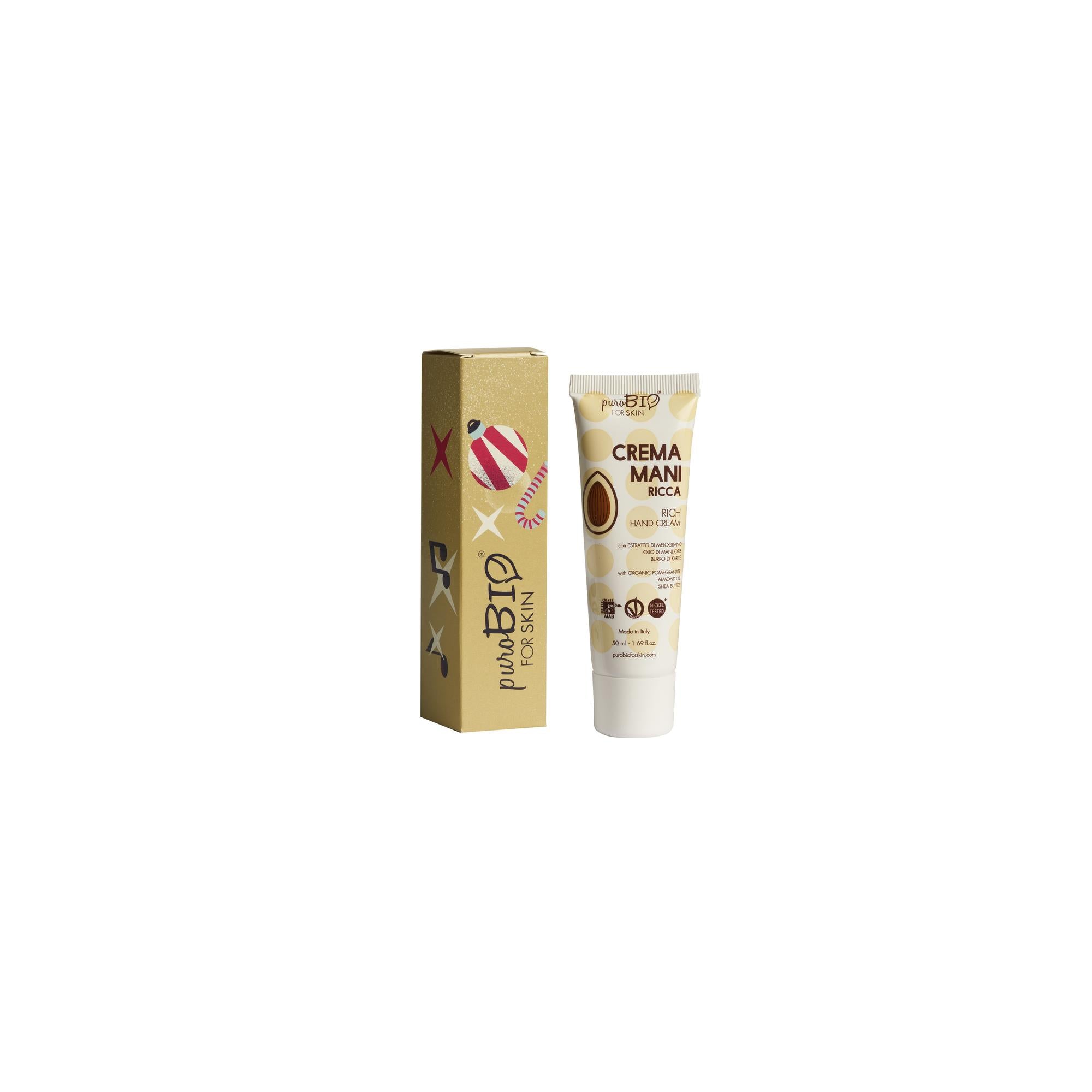 Crema mani ricca Natale