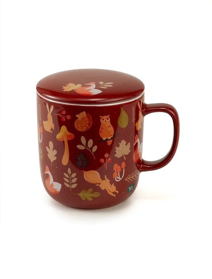 Infusiera in Ceramica Warmy Tea Marrone