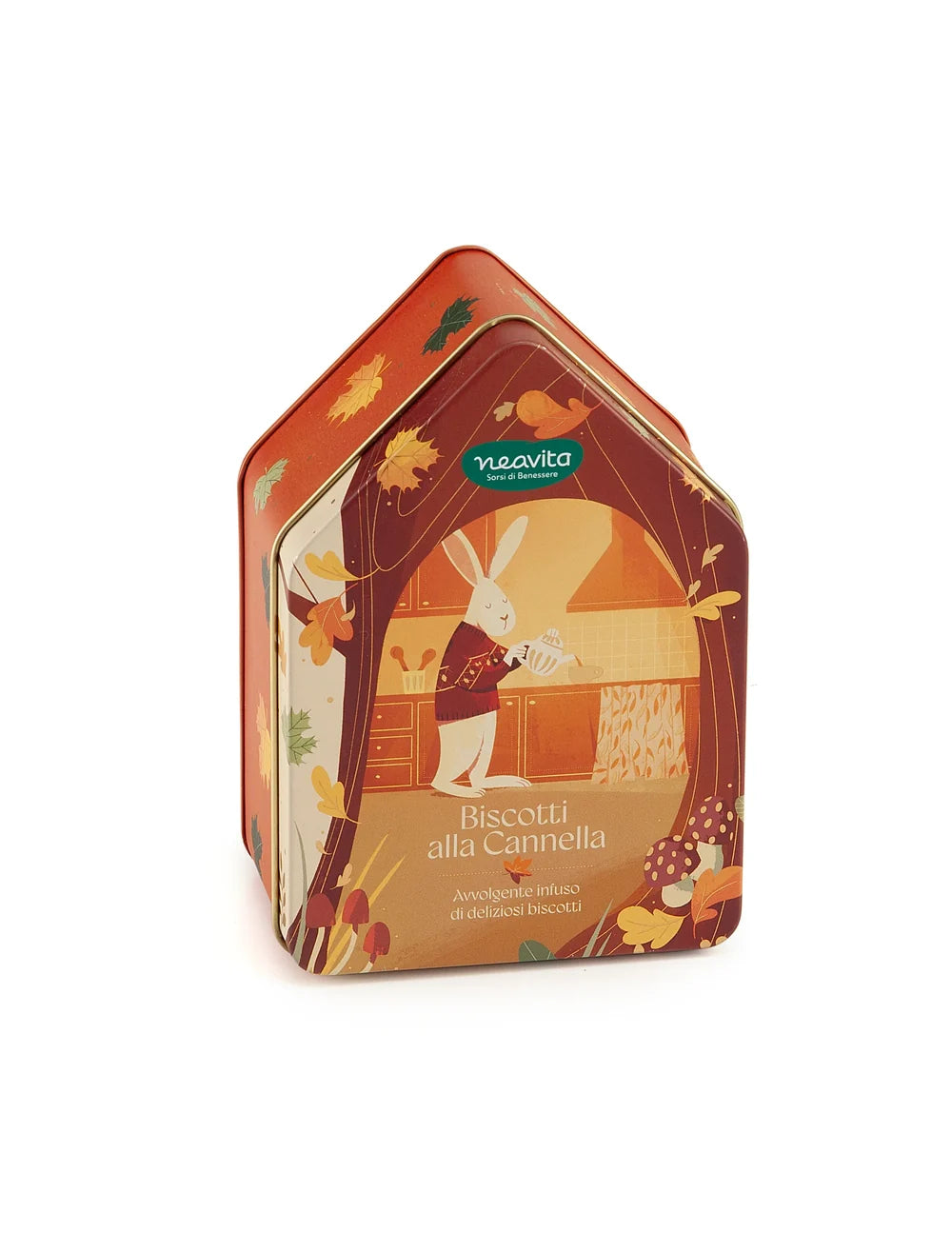 CASETTA BEIGE INFUSO BISCOTTI ALLA CANNELLA