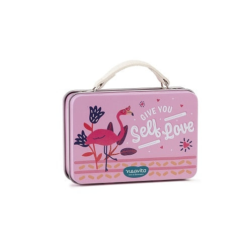 Pensieri Belli Valigetta Rosa Fenicottero