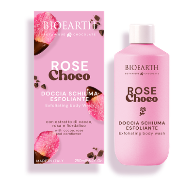 Doccia Schiuma Esfoliante Rose Choco