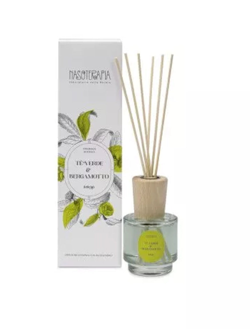 Diffusore bastoncini Tè Verde e Bergamotto
