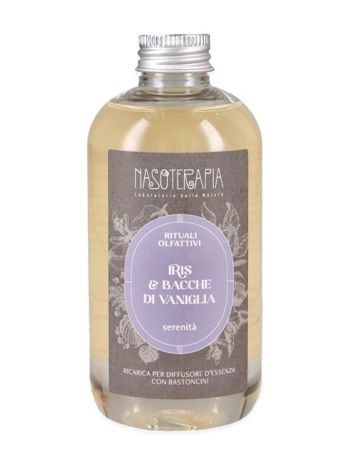 Ricarica profumatore a bastoncino 250ml iris e bacche di vaniglia