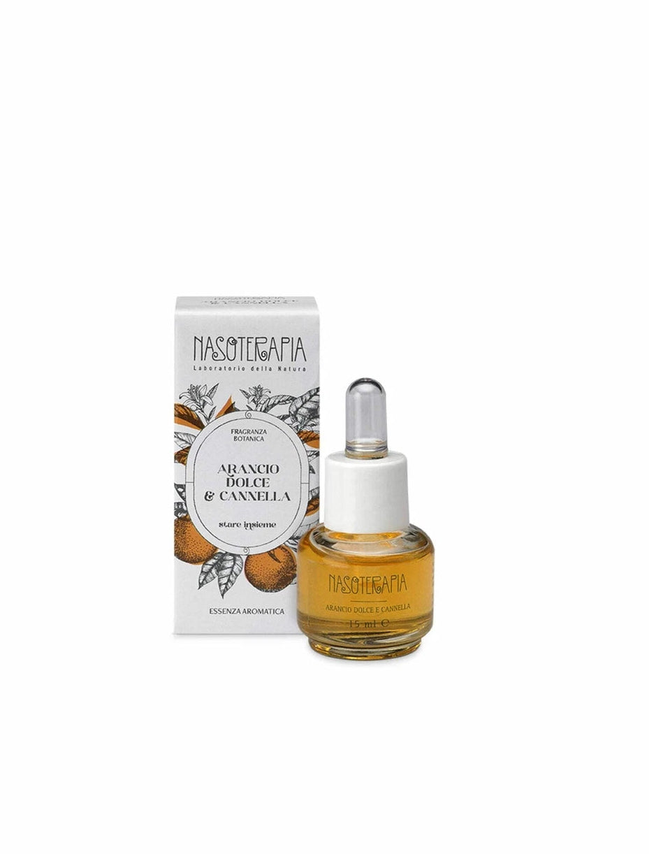 Essenza di oli essenziali Arancio dolce e Cannella