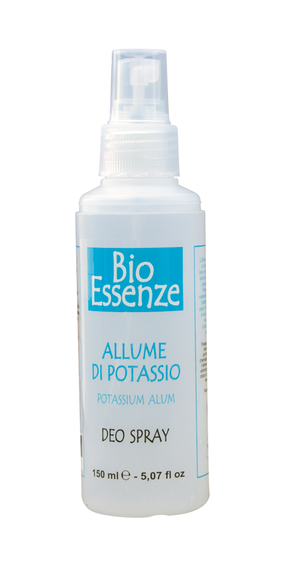 Deodorante spray Allume di potassio