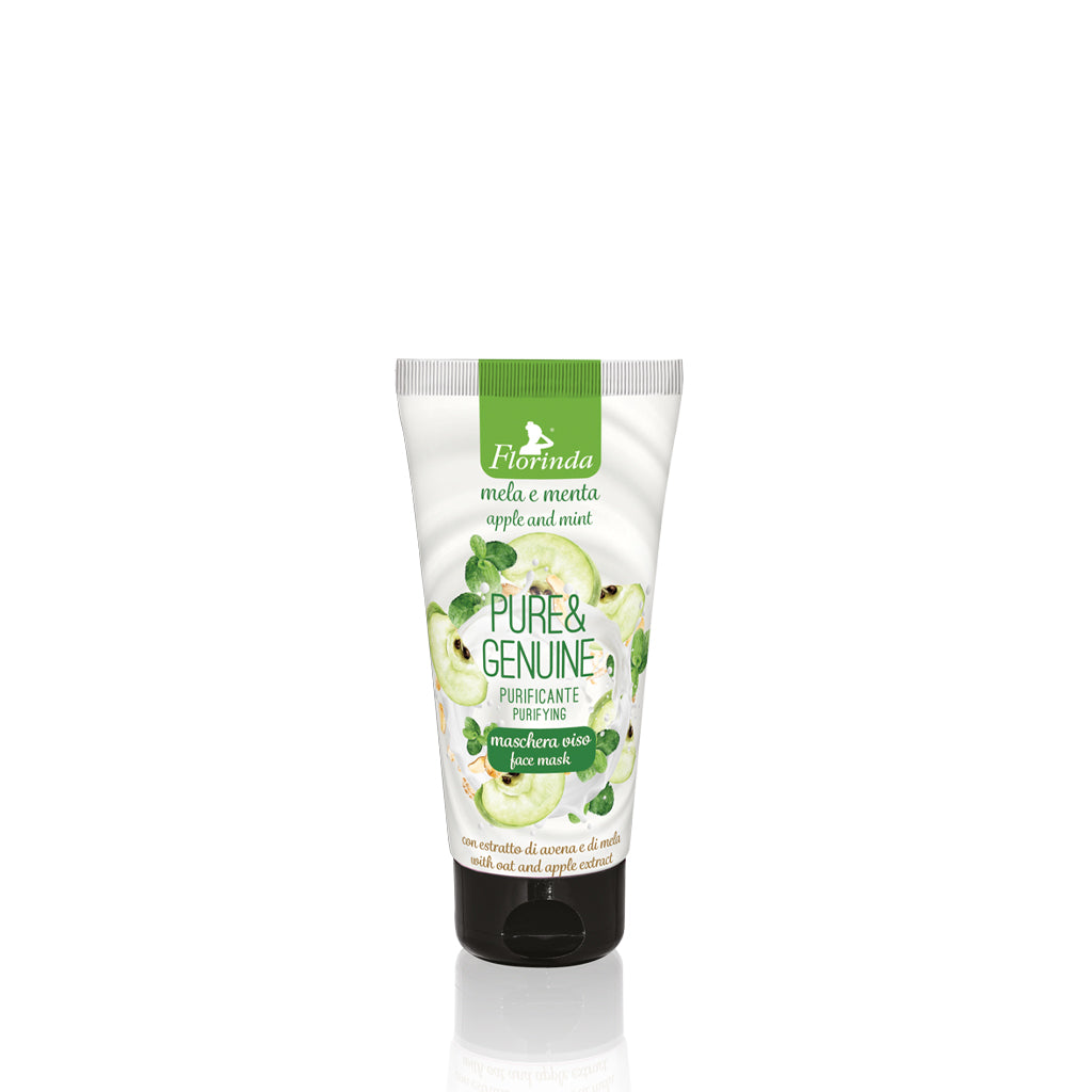 Pure&amp;Genuine - Mela e menta - Maschera viso 75 ml