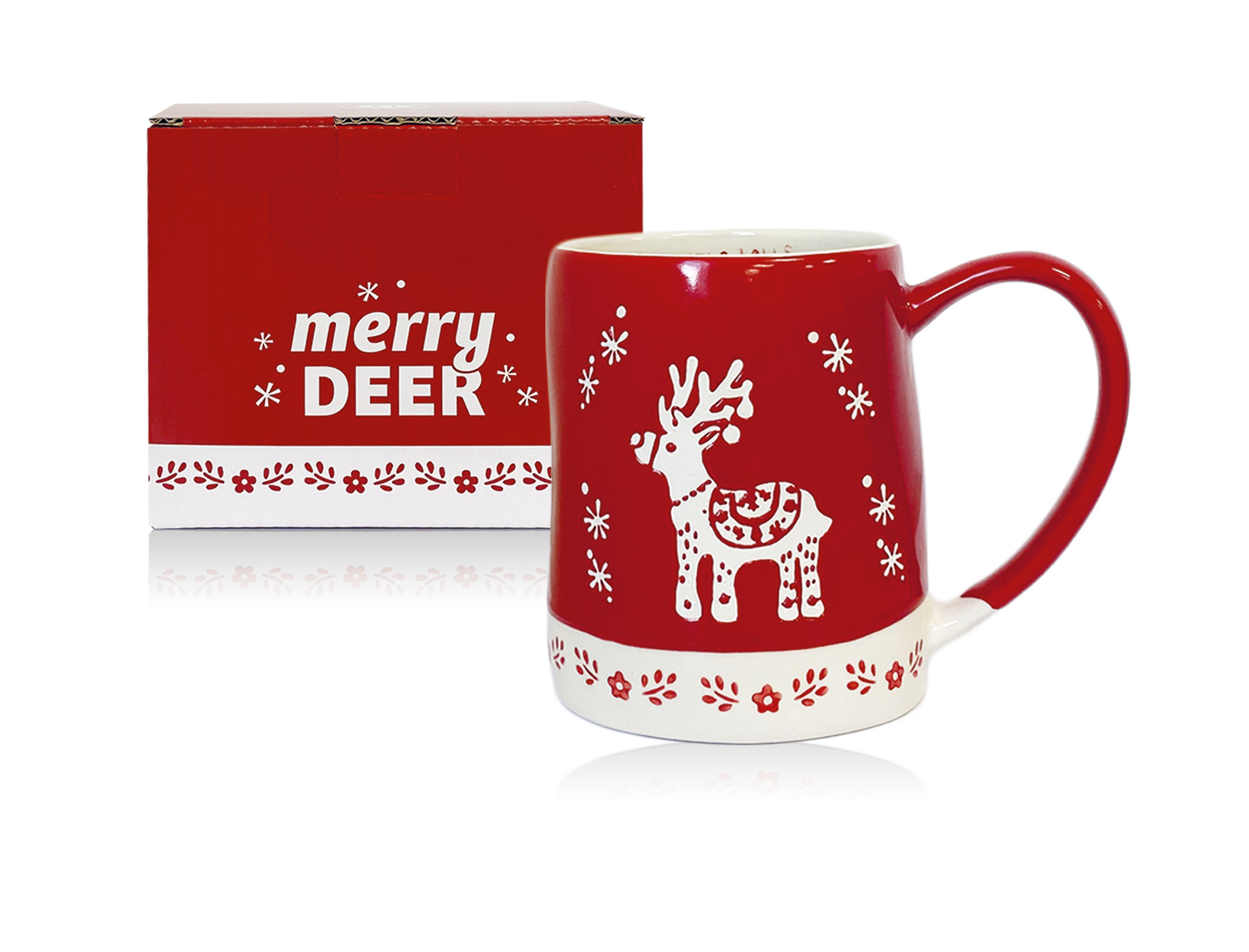 Christmas - Tazza Merry Deer 600ml