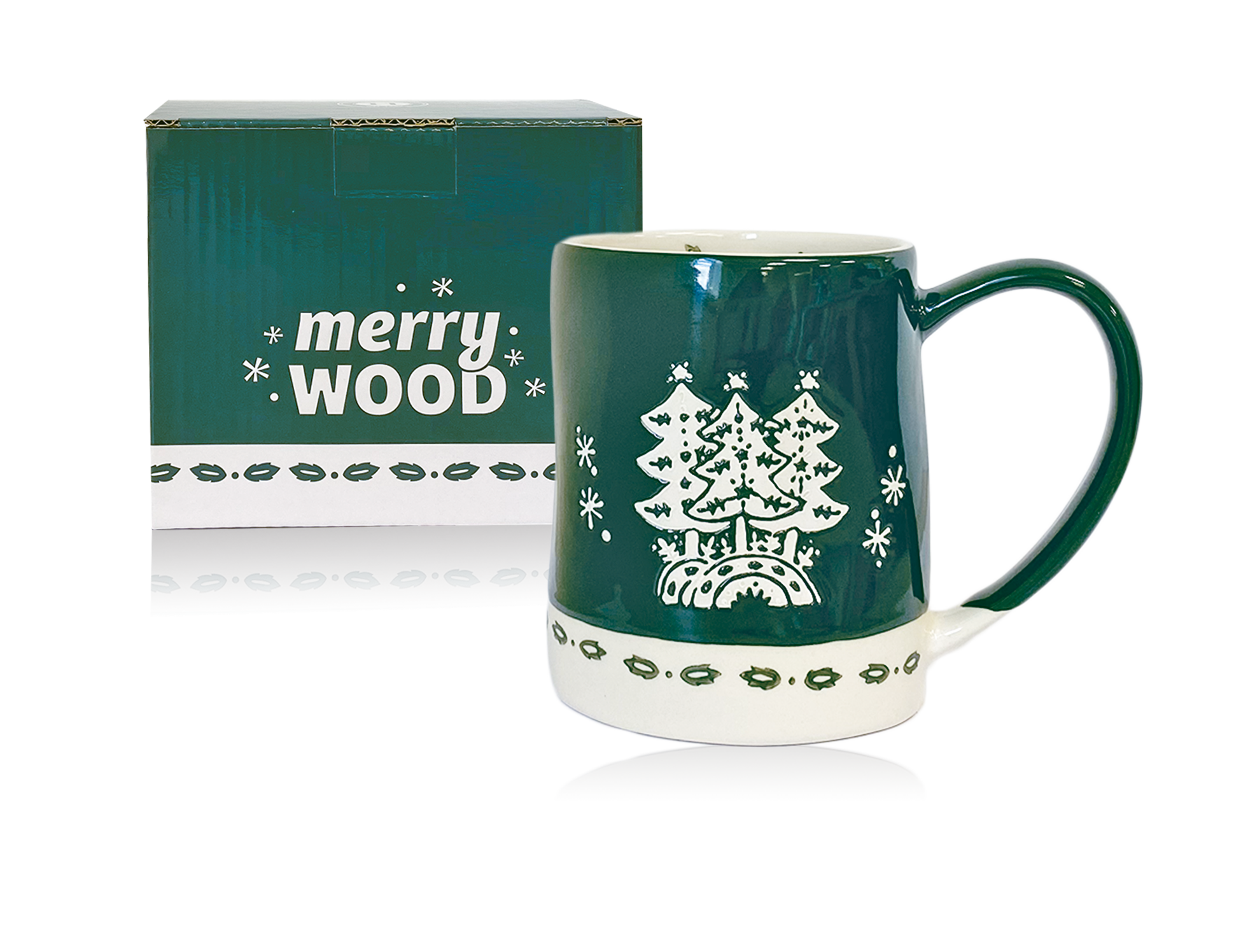 Christmas - Tazza Merry Wood 600ml