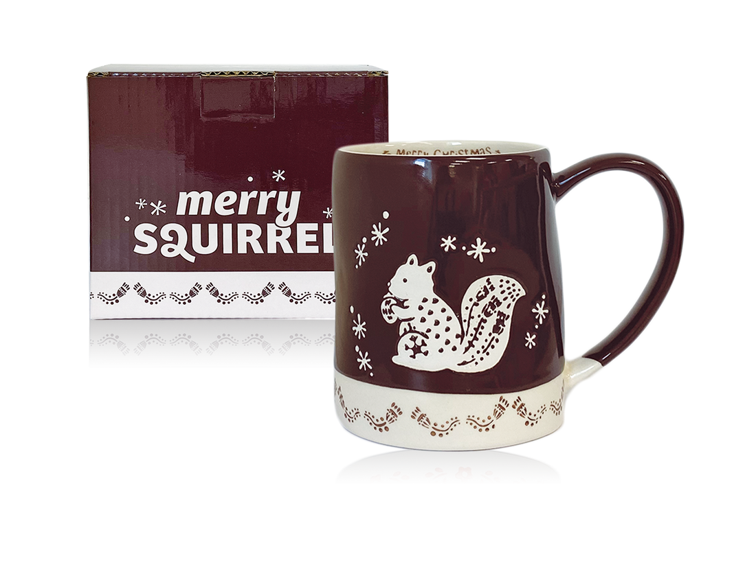 Christmas - Tazza Merry Squirrel 600ml