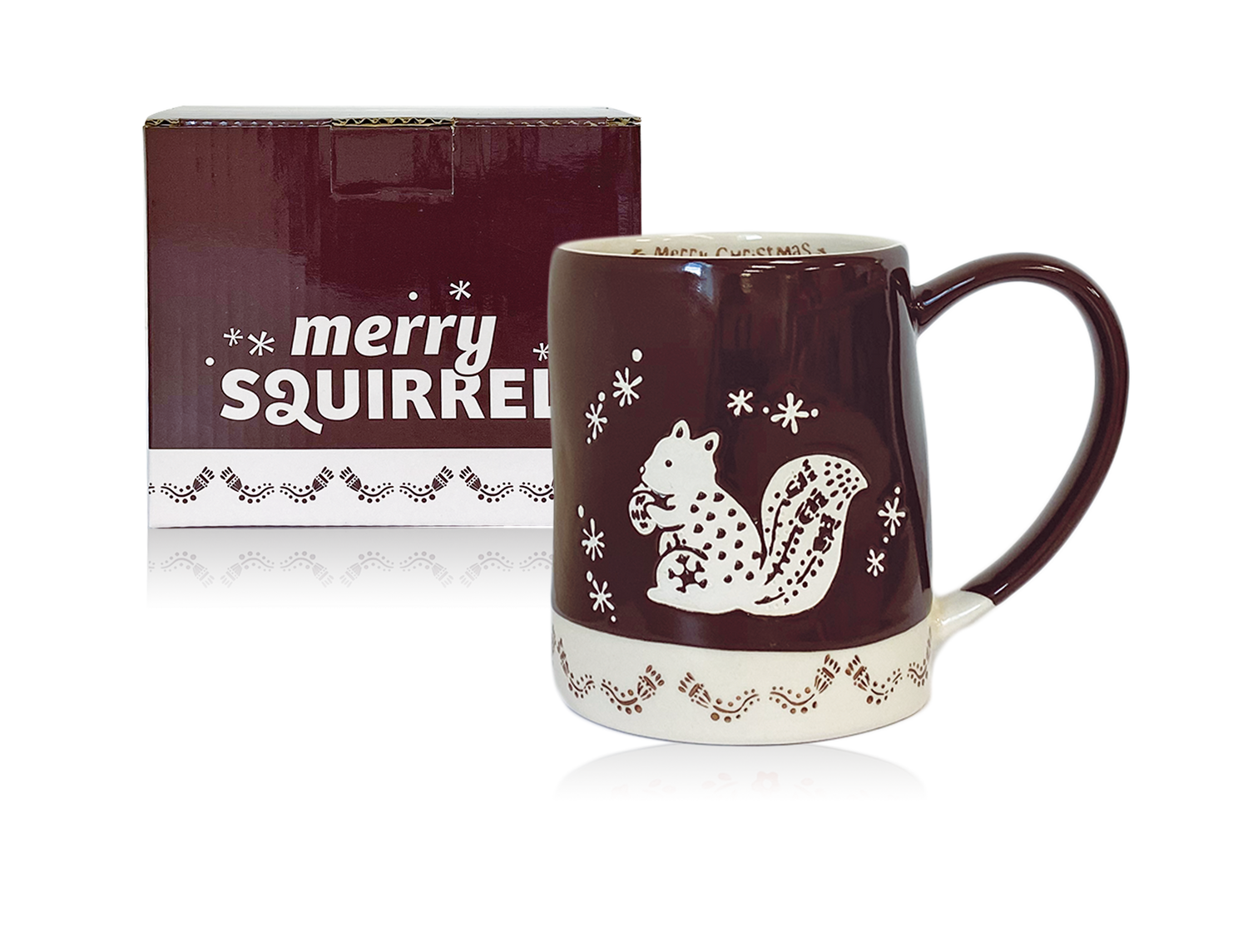 Christmas - Tazza Merry Squirrel 600ml