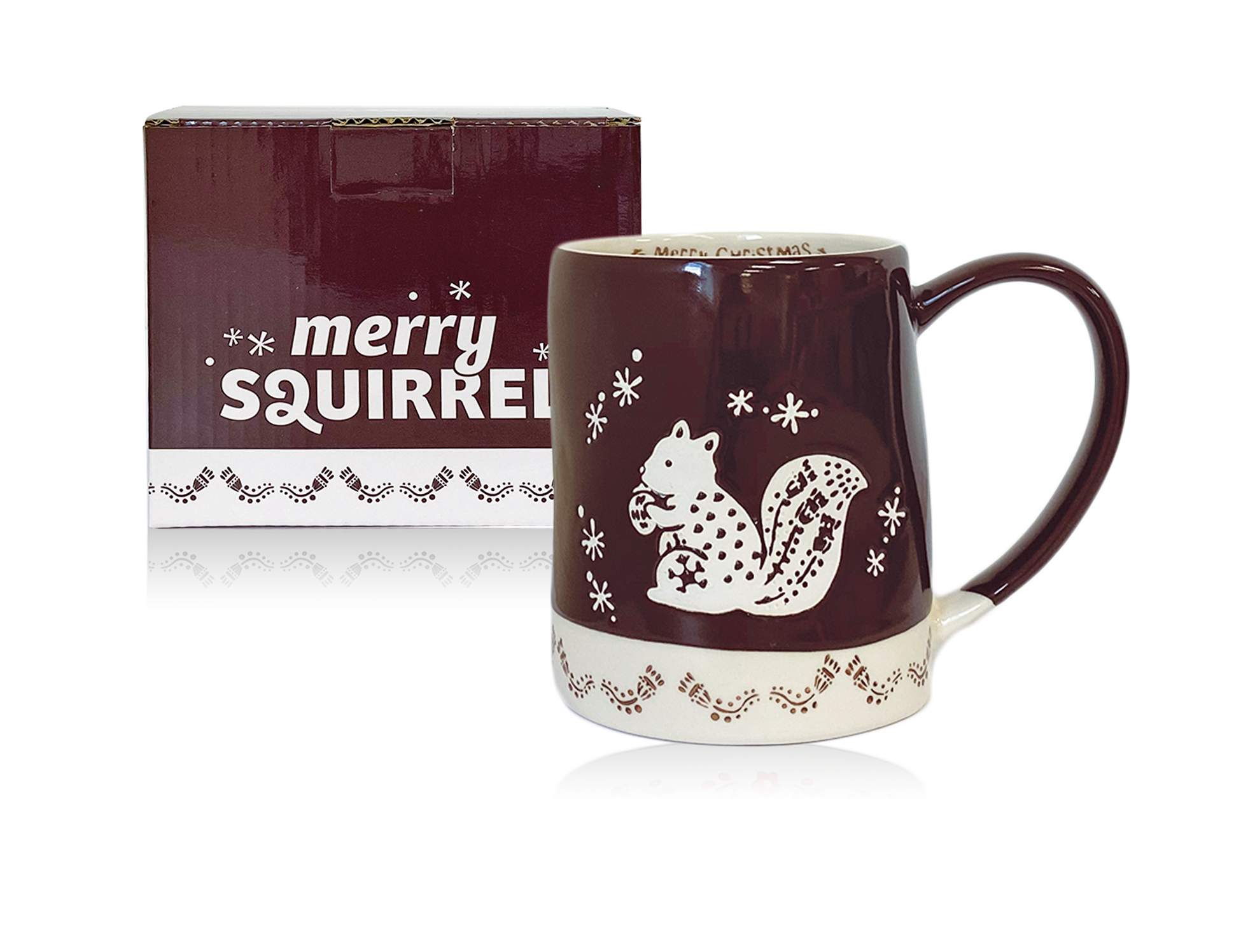 Christmas - Tazza Merry Squirrel 600ml