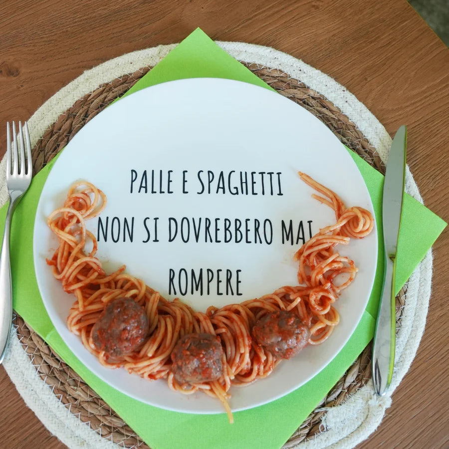 Piatto "Palle e Spaghetti"