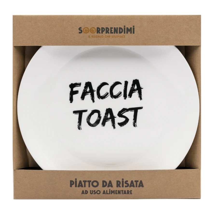Piatto Faccia Toast