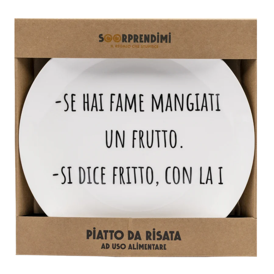 Piatto "Si Dice Fritto"