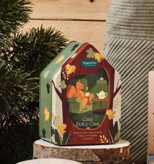 WARMY TEA CASETTA ROSSA VERDE
