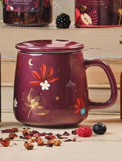 INFUSI DA FAVOLA - INFUSIERA BORGOGNA CON FILTRO