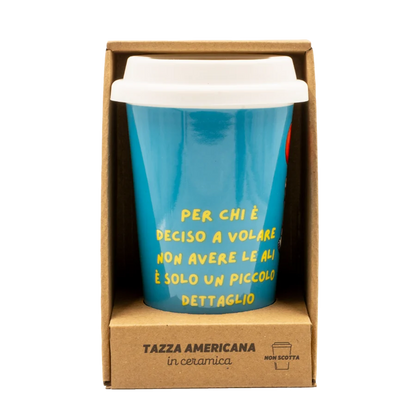 Tazza "Palloncino" in ceramica
