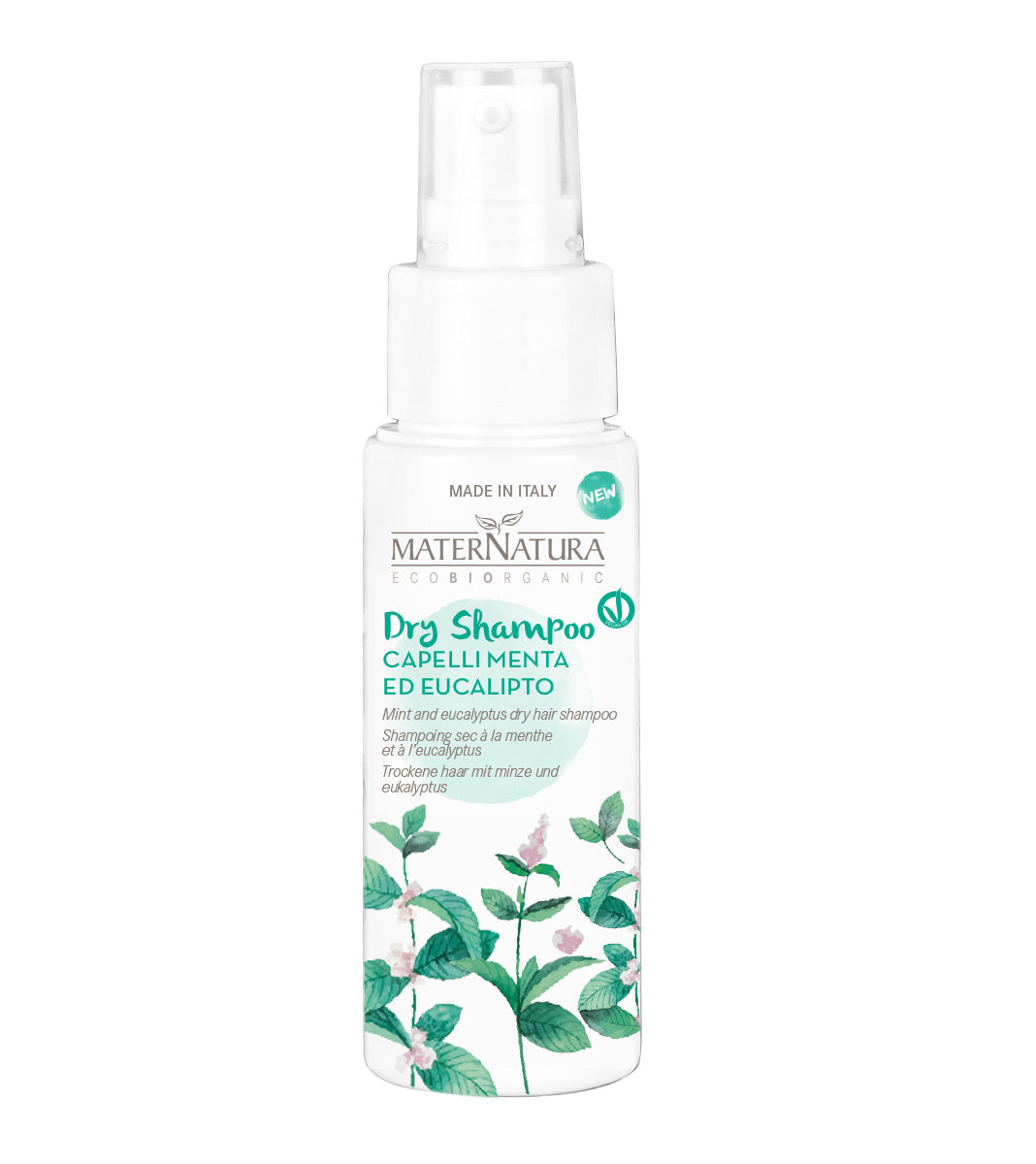 Dry shampoo menta e eucalipto