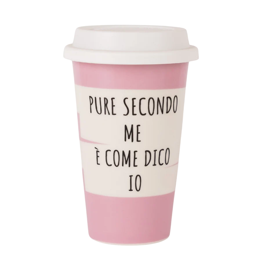 Tazza "Come dico io" in ceramica