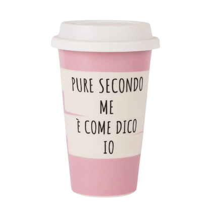 Tazza "Come dico io" in ceramica