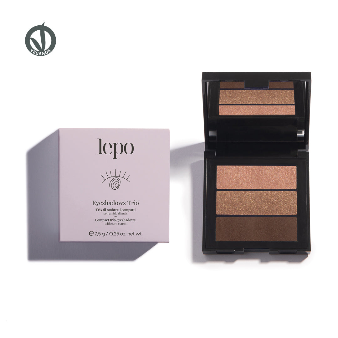 EYESHADOWS TRIO 01 marrone dorato