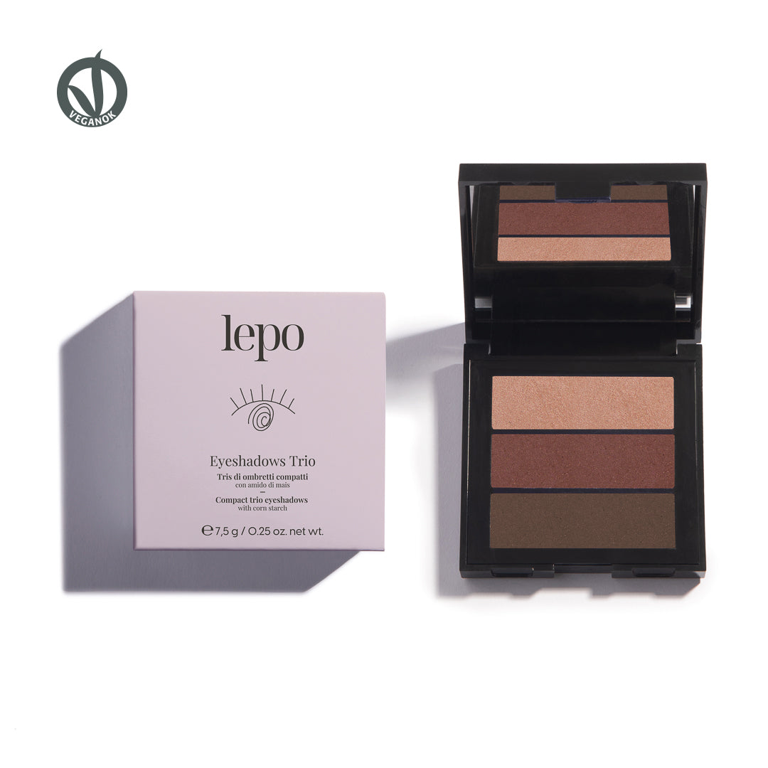 EYESHADOWS TRIO 02 marrone rosato