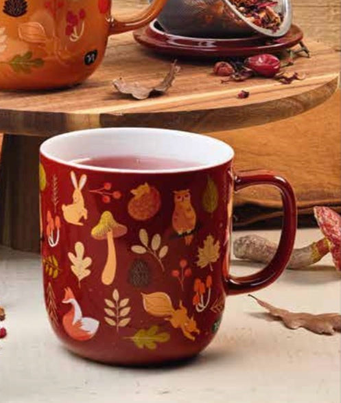 Infusiera in Ceramica Warmy Tea Marrone
