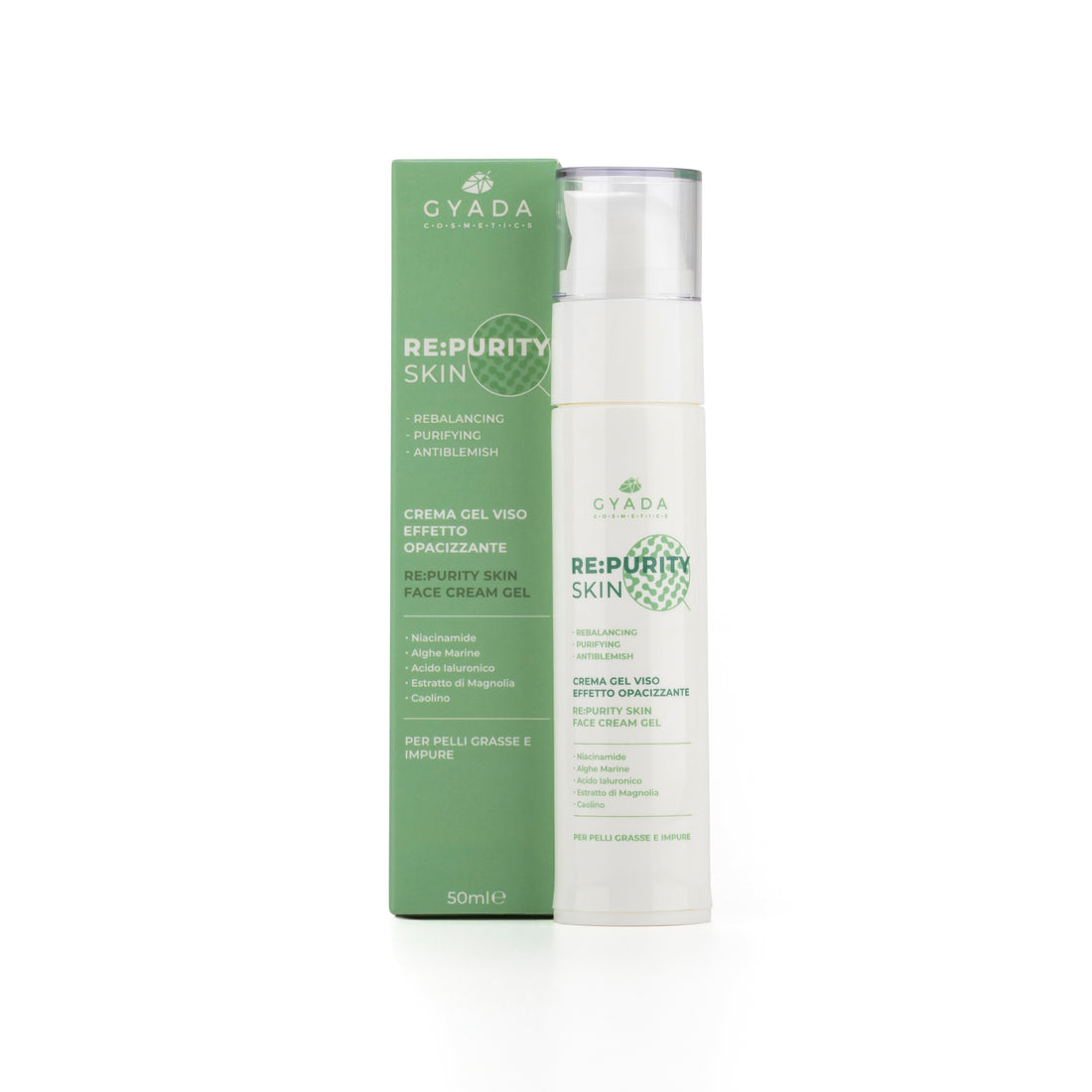 Re purity skin crema gel opacizzante