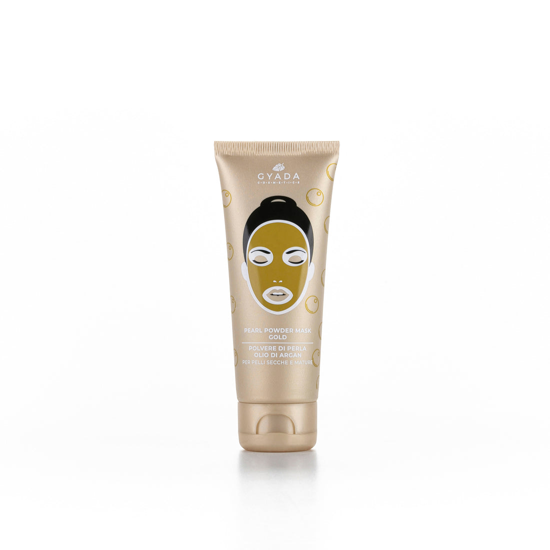 Maschera viso Gold