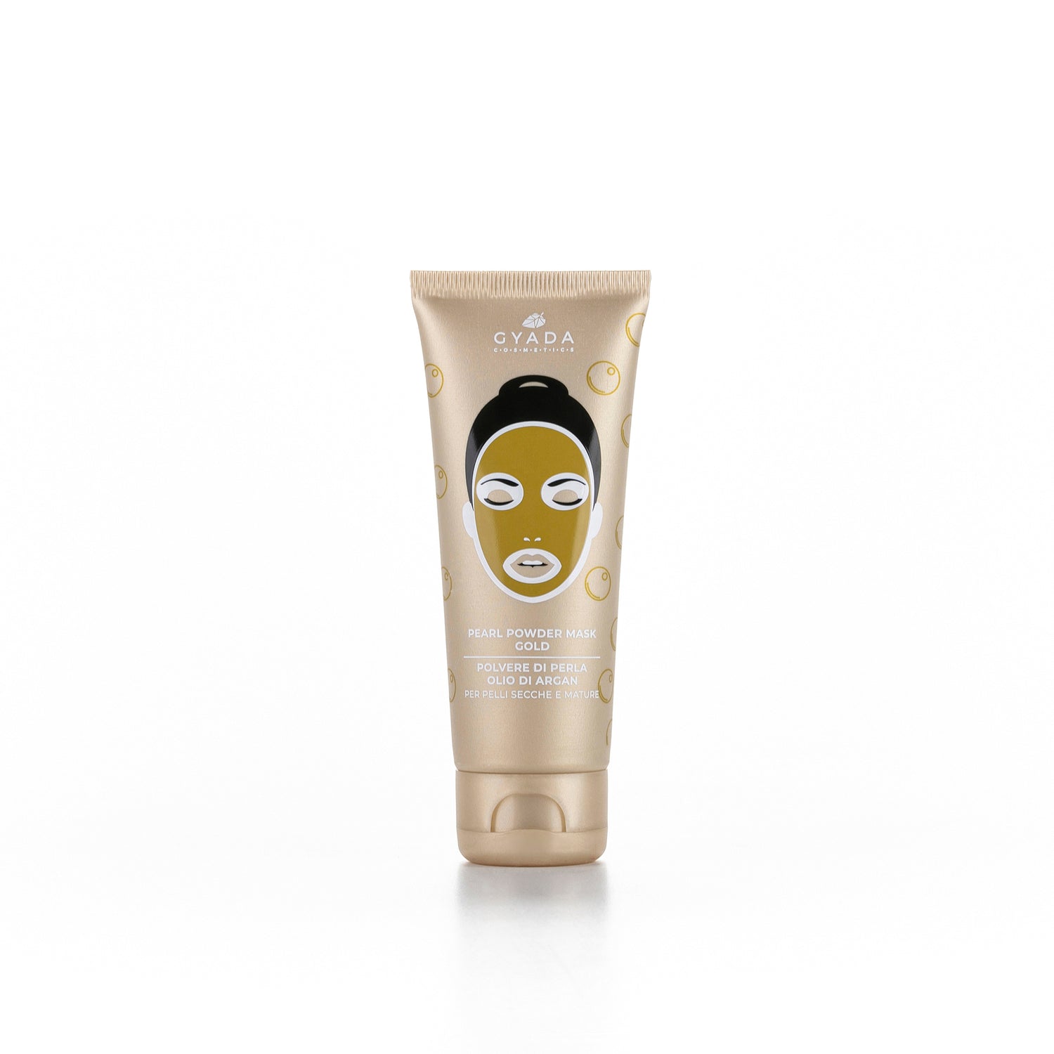 Maschera viso Gold