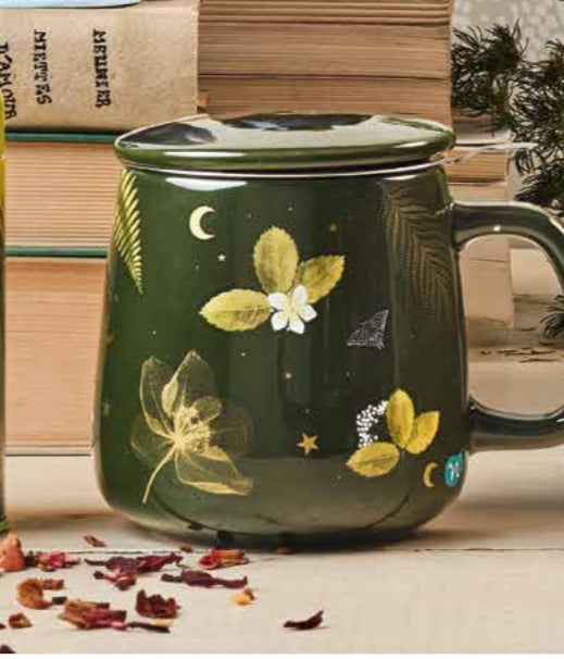 INFUSI DA FAVOLA - INFUSIERA VERDE CON FILTRO