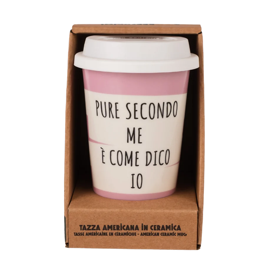 Tazza "Come dico io" in ceramica