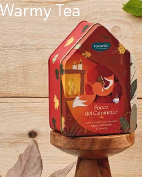 WARMY TEA CASETTA ROSSA
