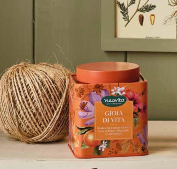 RITUALI BOTANICI TISANA GIOIA DI VITA IN CADDY ARANCIONE 90 G SFUSO