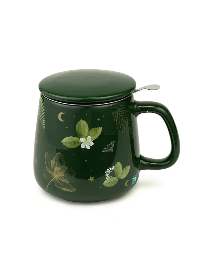 INFUSI DA FAVOLA - INFUSIERA VERDE CON FILTRO