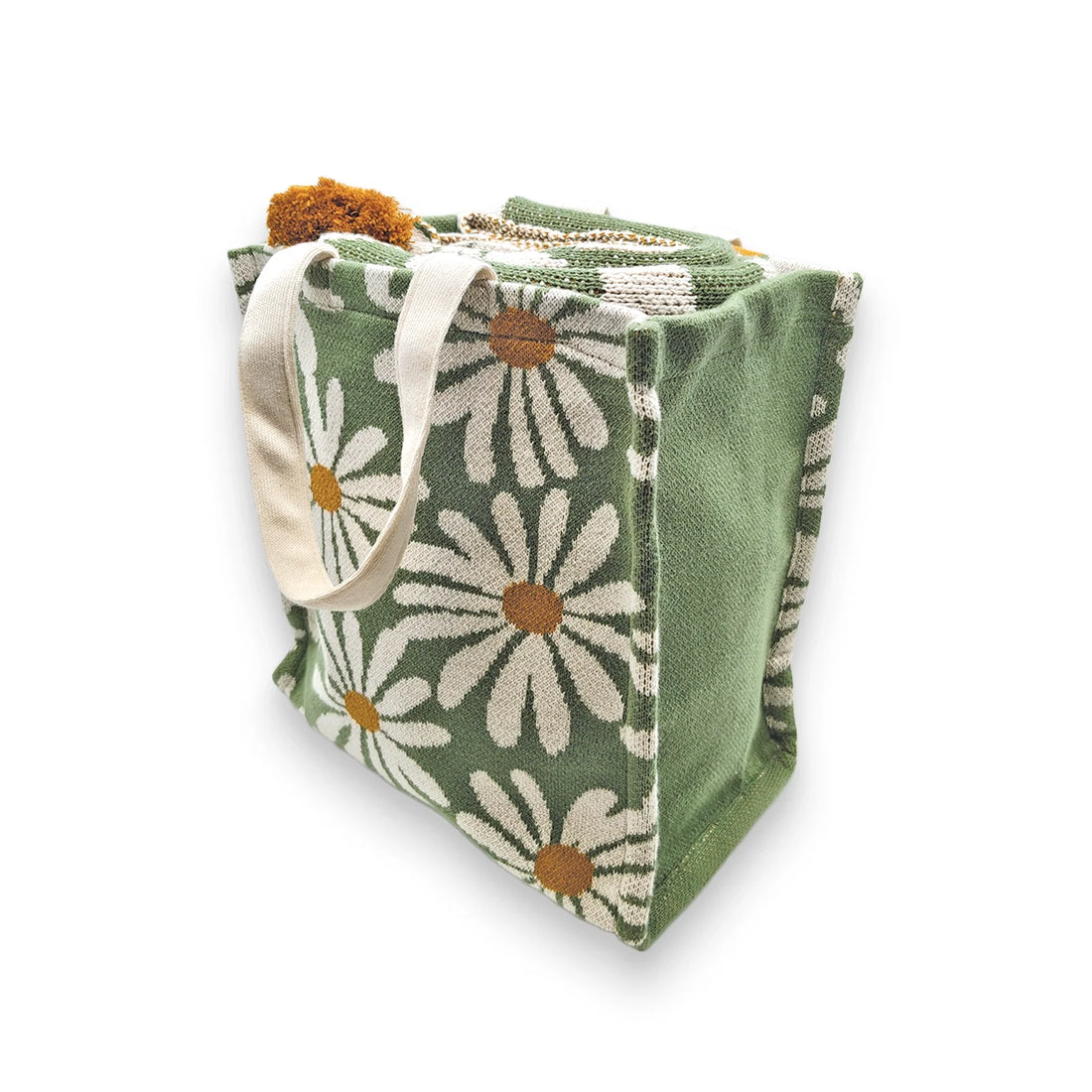 Coperta con Nappine + borsa Daisy