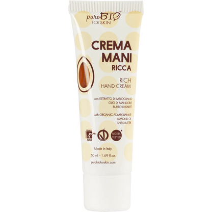 Crema mani ricca Natale