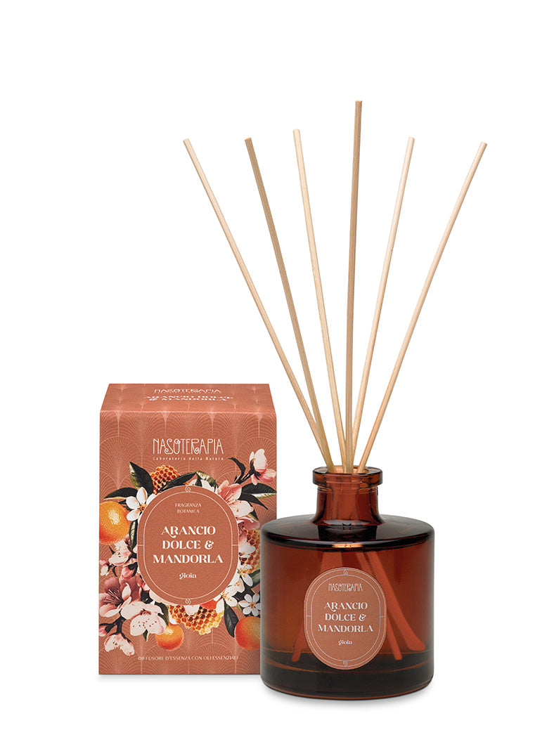 Diffusore a bastoncini Arancio Dolce & Mandorla