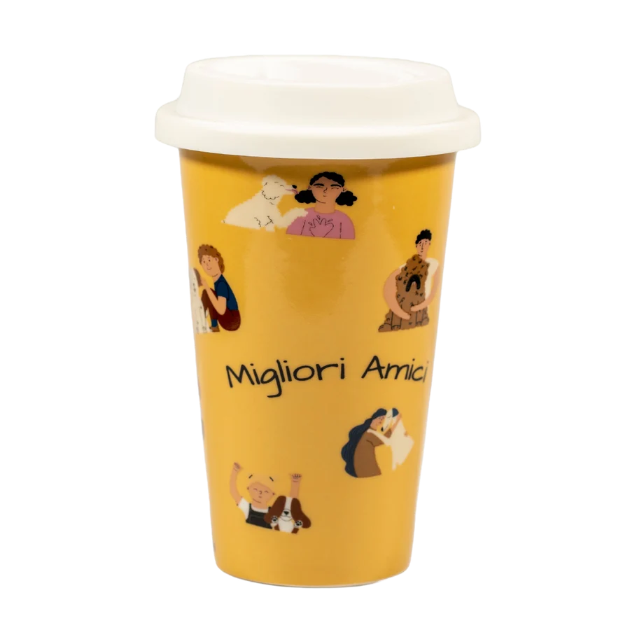 Tazza "Migliori Amici" in ceramica