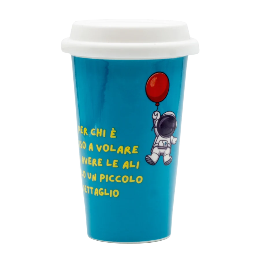 Tazza "Palloncino" in ceramica