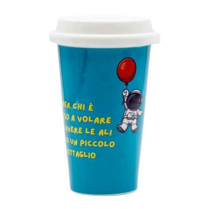 Tazza "Palloncino" in ceramica