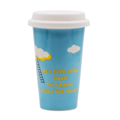 Tazza "Sogni" in ceramica