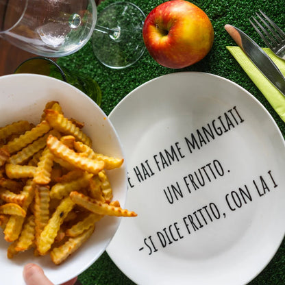 Piatto "Si Dice Fritto"