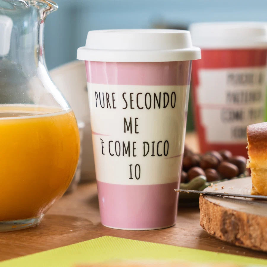 Tazza "Come dico io" in ceramica