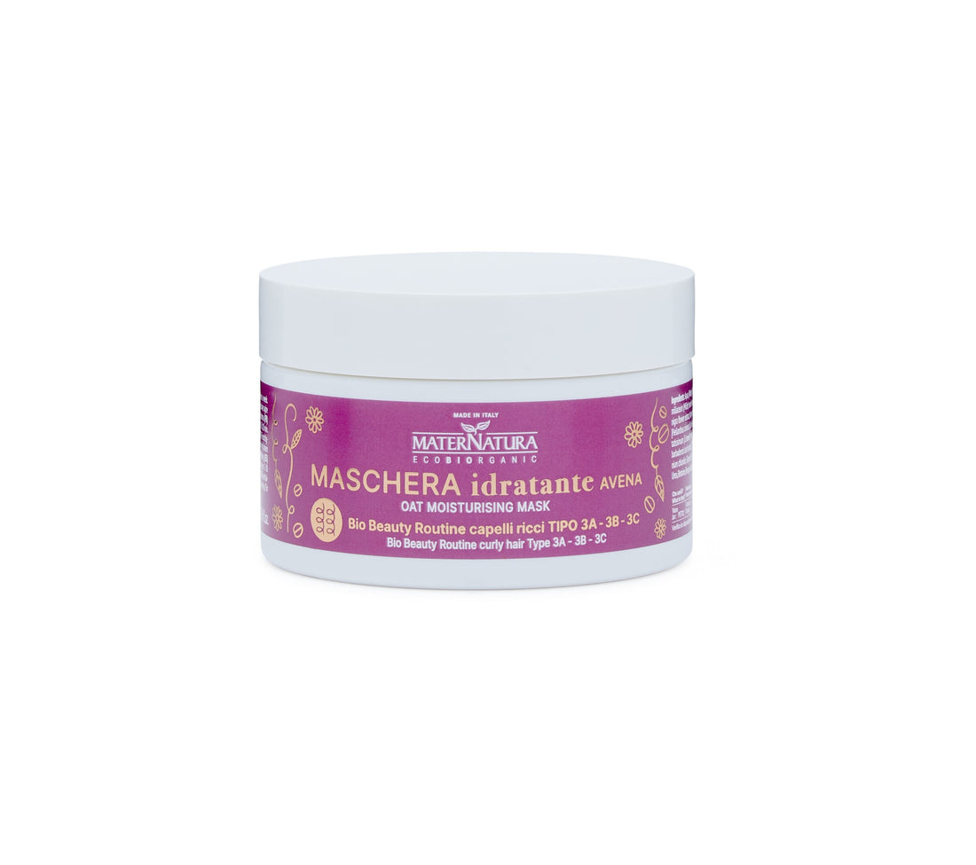 Maschera idratante capelli ricci all&