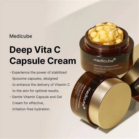 Deep Vita C Capsule Cream - Crema Viso con Vitamina C