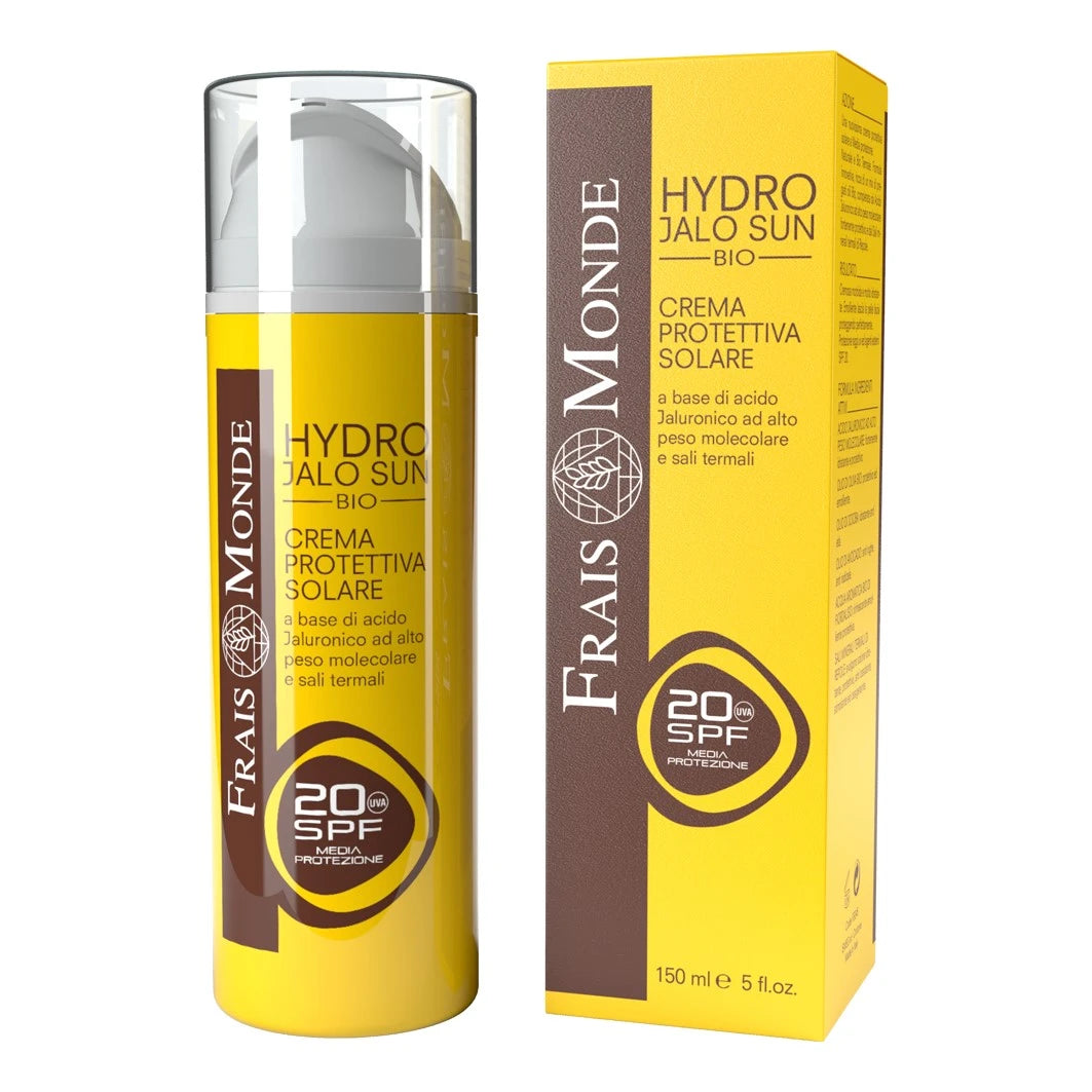 HYDRO JALO SUN BIO CREMA PROTETTIVA SOLARE CORPO SPF 20 MEDIA PROTEZIONE 150 ML