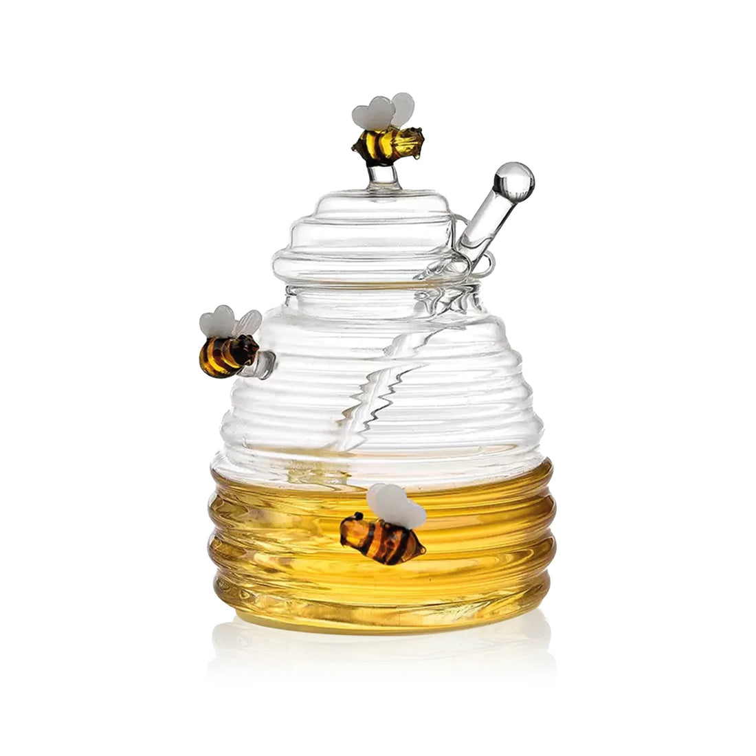 Vaso per miele + prendimiele 500 ml